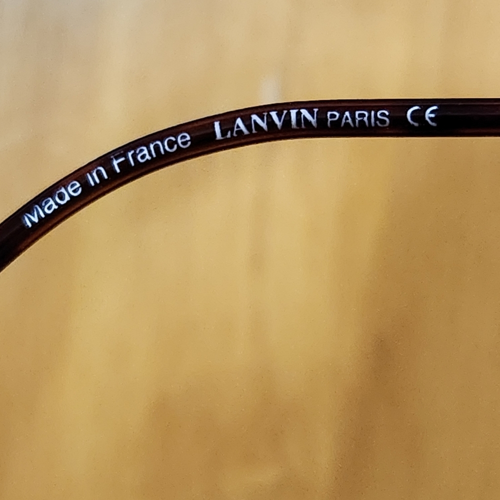 LANVIN EYEGLASSES WONMENS. - Picture 13 of 15